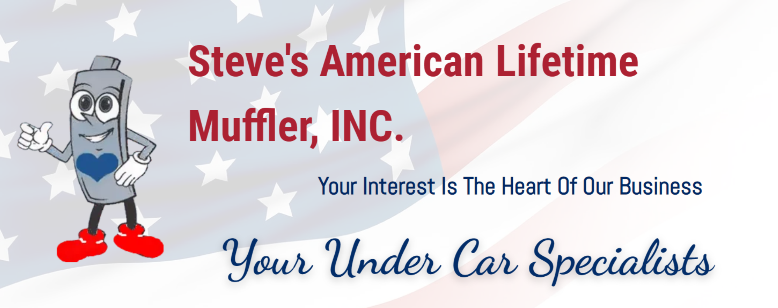 Steve's American Lifetime Muffler Inc Logo