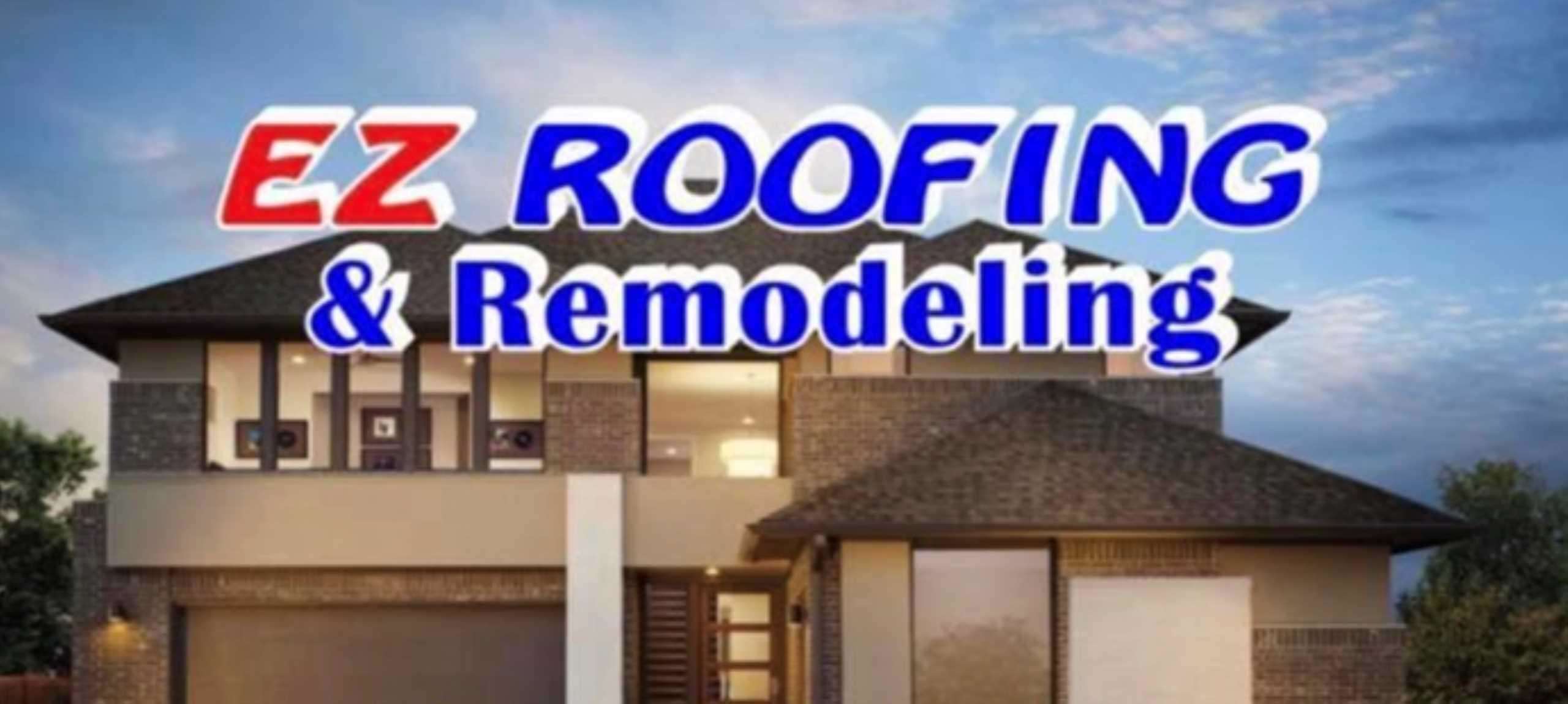 EZ Roofing & Remodeling Logo