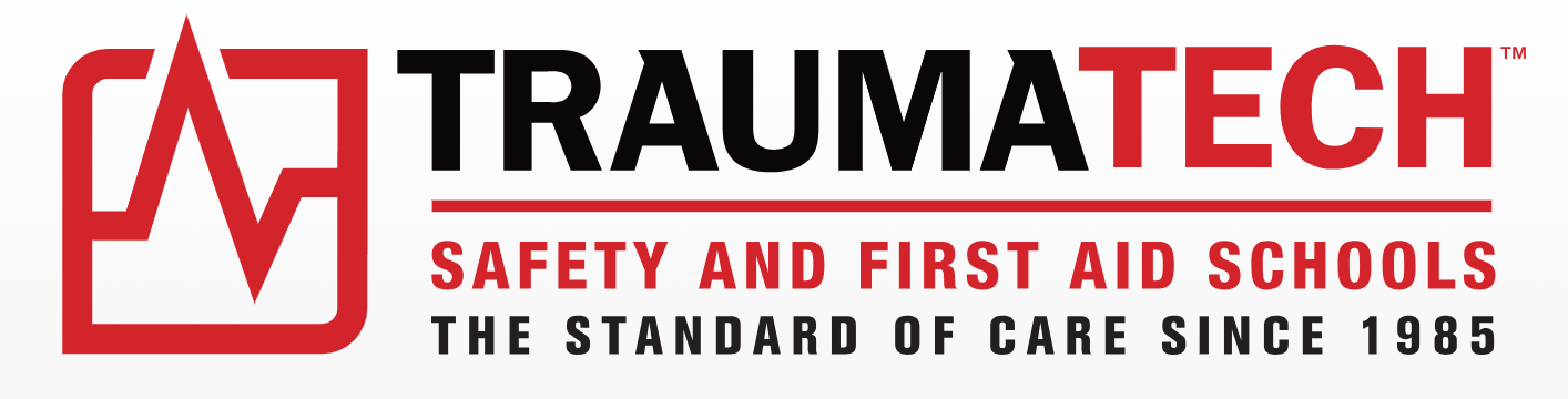 Trauma Tech Safety And First Aid School Logo