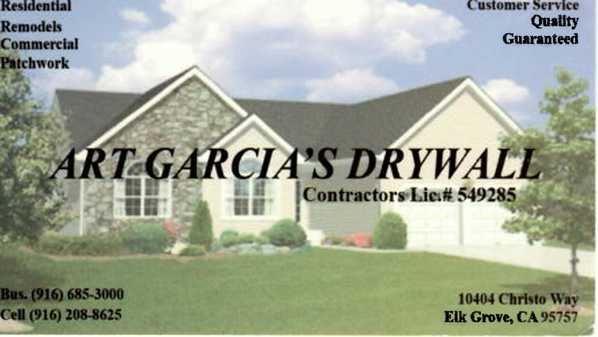 Art Garcia's Drywall Logo