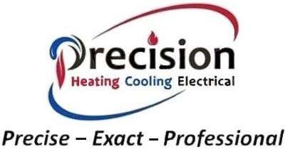 Precision Heating Cooling & Electric Logo