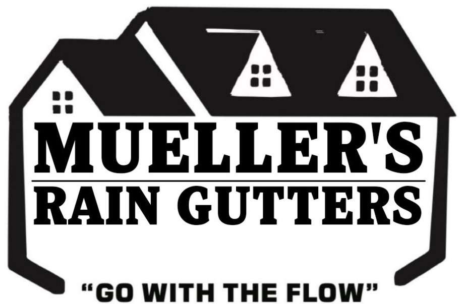 Mueller's Rain Gutters Logo