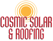 Cosmic Solar & Roofing Logo