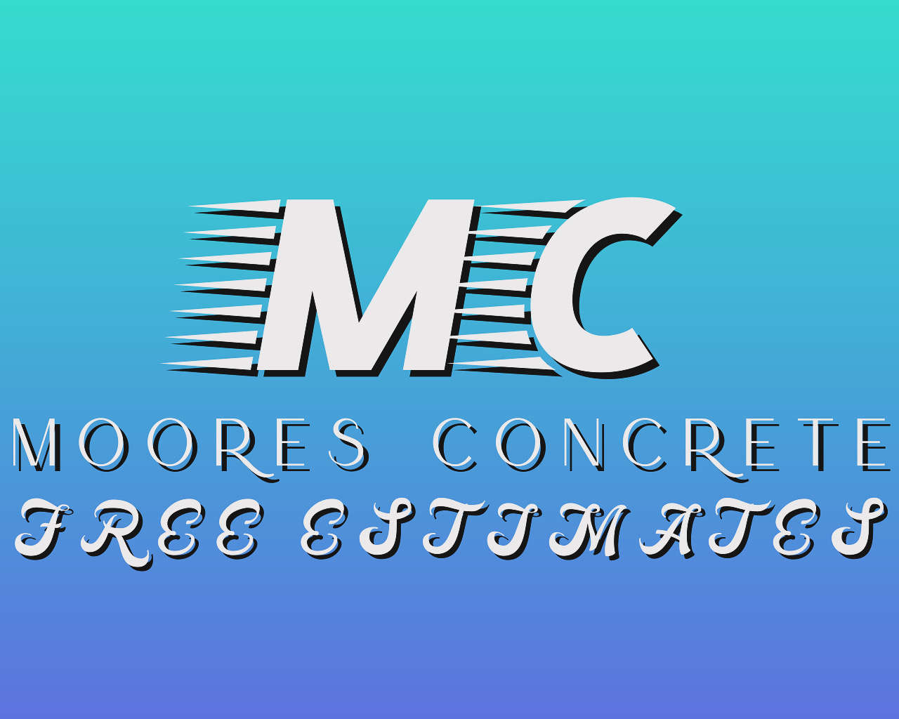 Moores Concrete, LLC Logo