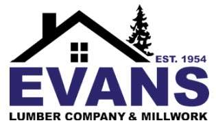 Evans Lumber Company Logo