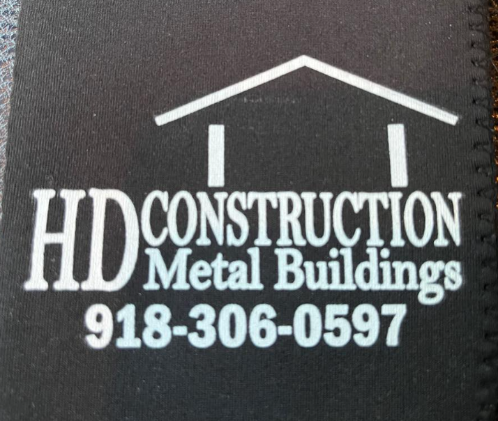 HD Construction Metal Buildings Logo