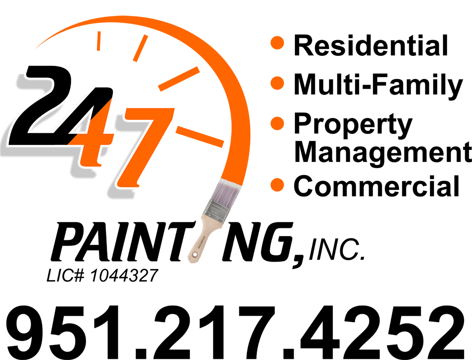 24/7 Painting, Inc. Logo