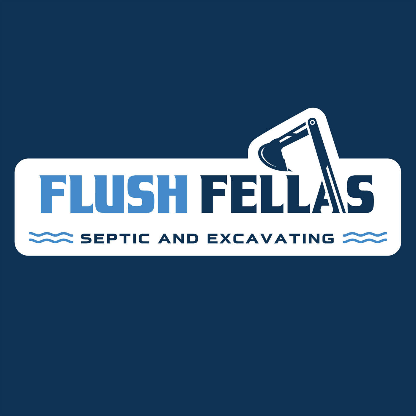 Flush Fellas Septic & Excavating  Logo