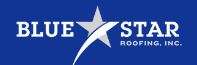 Blue Star Roofing Inc. Logo