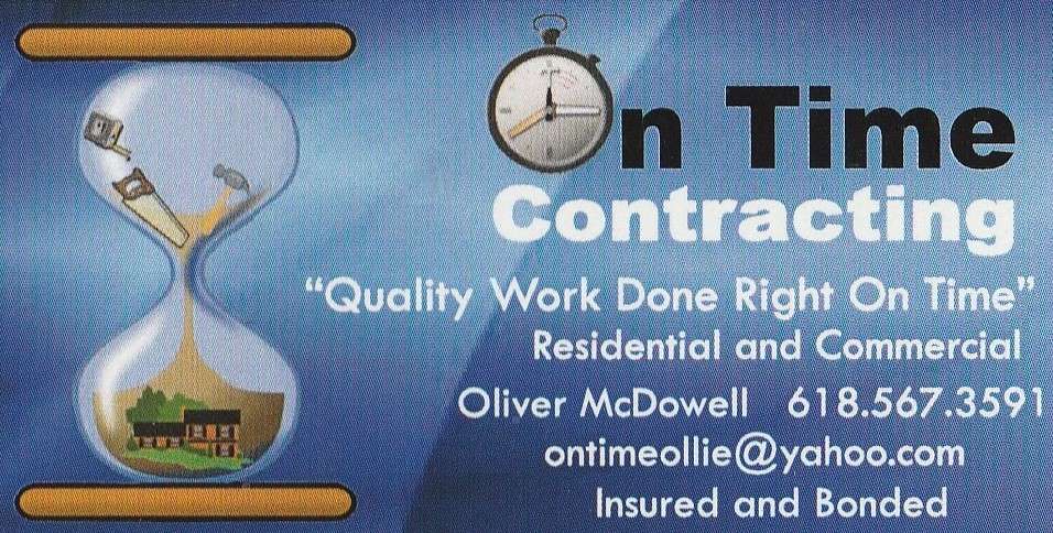 On Time Contracting Logo