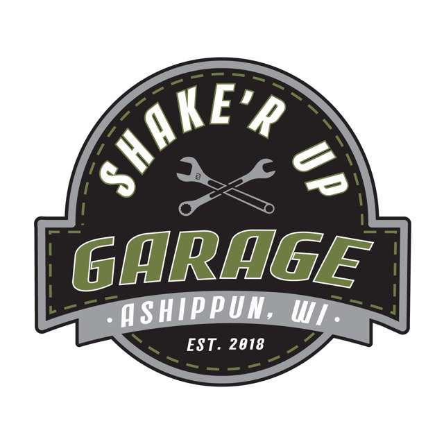 Shake'R Up Garage Logo