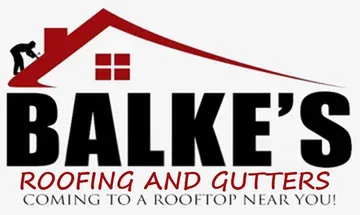 Balke's Roofing and Gutters Logo