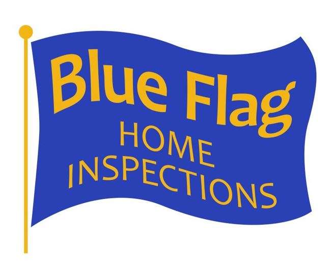 Blue Flag Home Inspections Logo