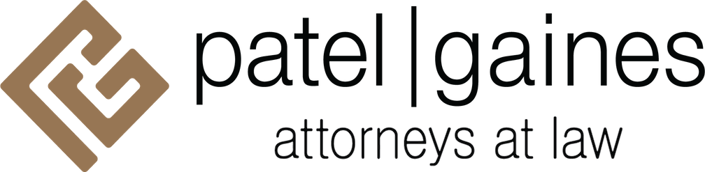 Patel | Gaines, Attorney's at Law Logo
