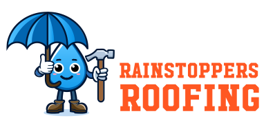 Rainstoppers Roofing Logo