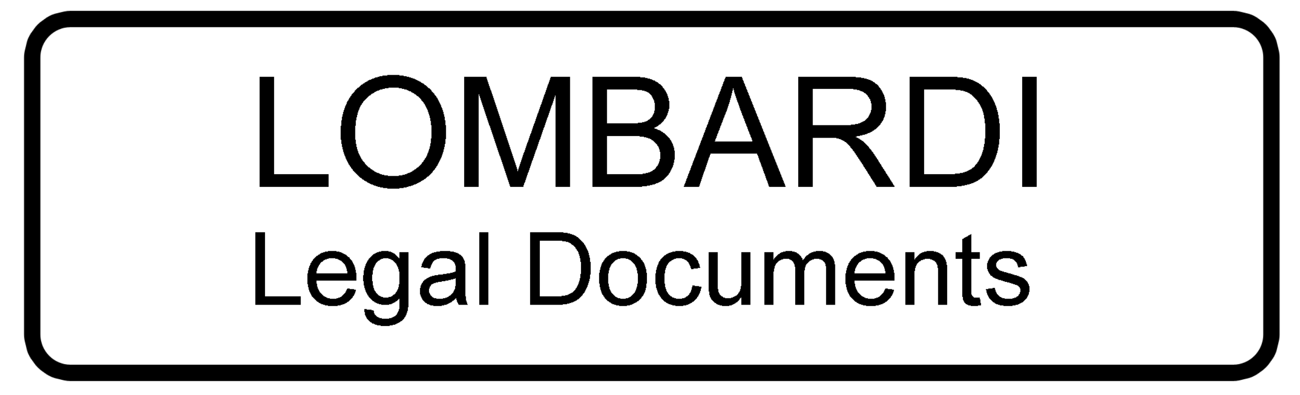 Lombardi Legal Documents Logo