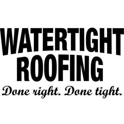 WaterTight Roofing Logo