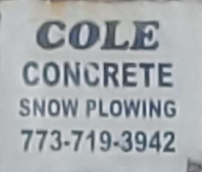 Cole Concrete & Snow Removal LLC Logo