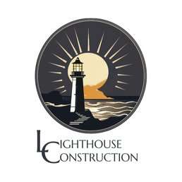 Lighthouse Construction & Design Logo