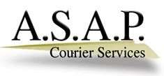 A. S. A. P. Courier Services Logo