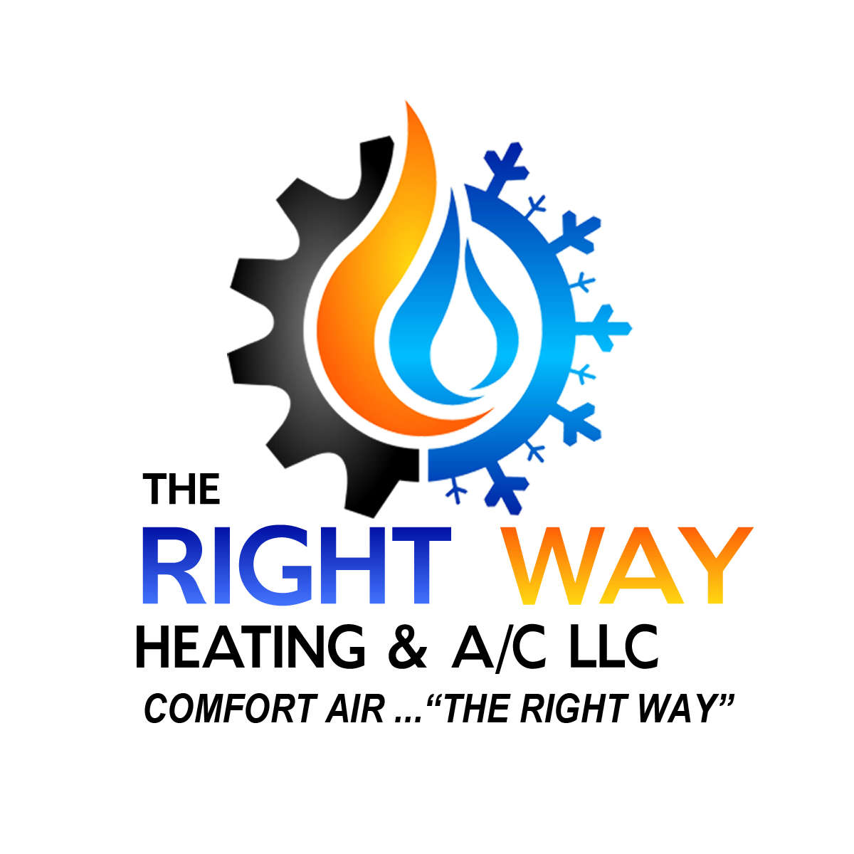 The Right Way Heating and A/C LLC Logo