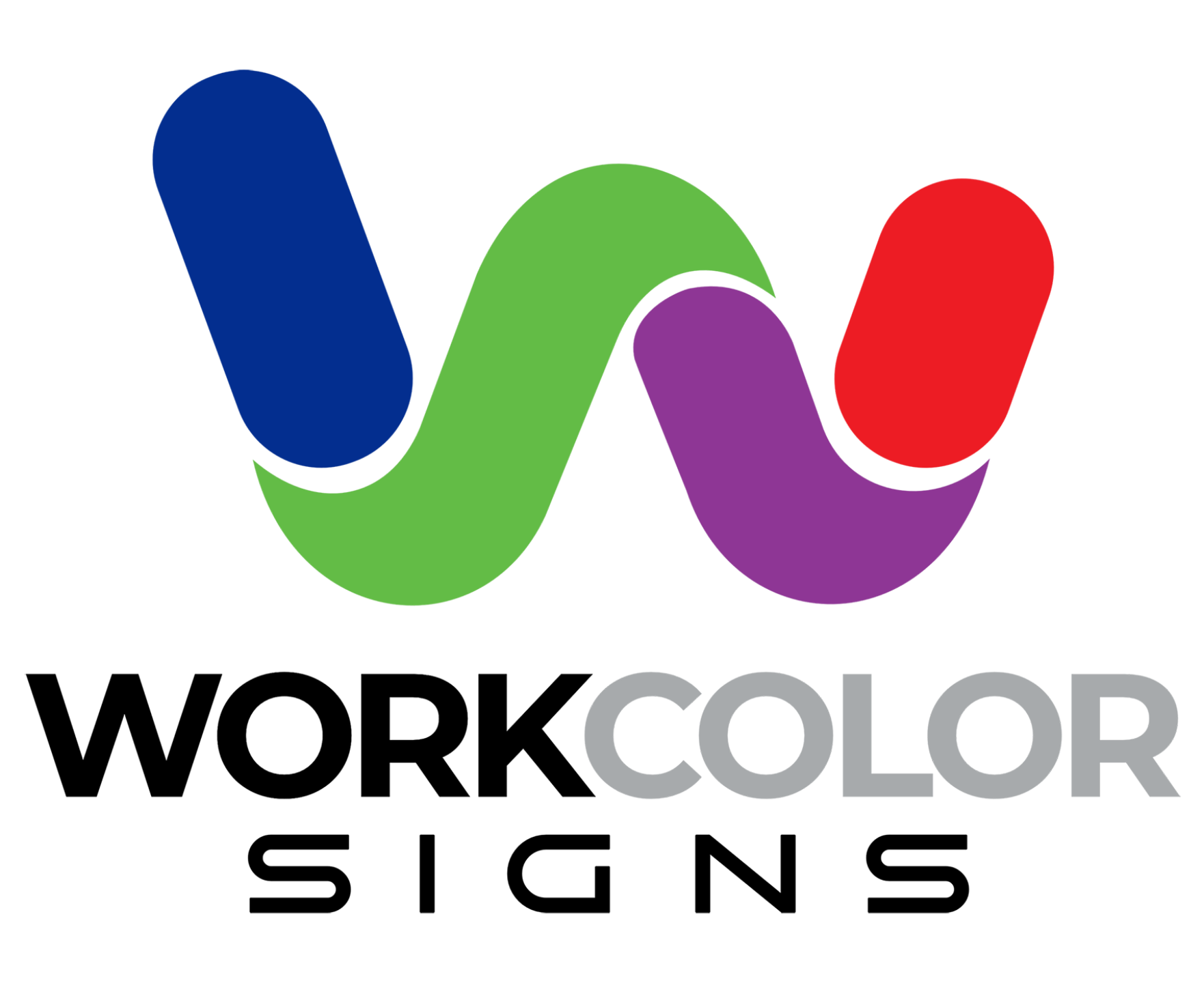 Work Color Signs Logo