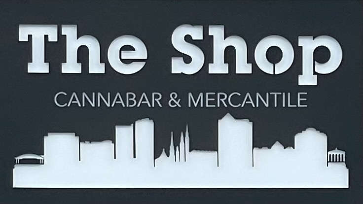 The Shop Cannabar & Mercantile Logo