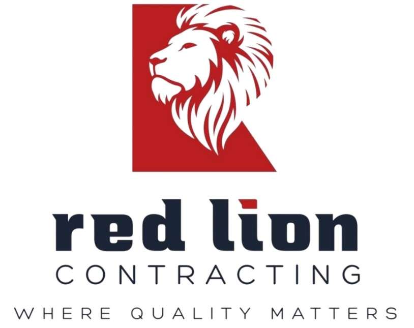 Red Lion Contracting, LLC.  Logo