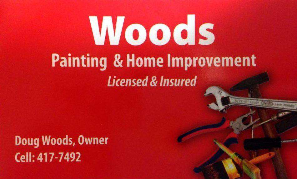 Woods Painting & Home Improvements Logo