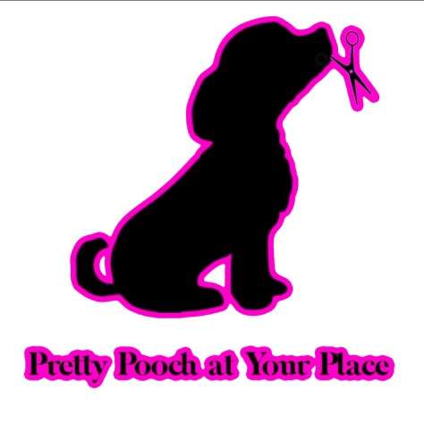 Pretty Pooch at Your Place Mobile Grooming Logo