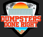 Dumpsters Done Right, LLC Logo