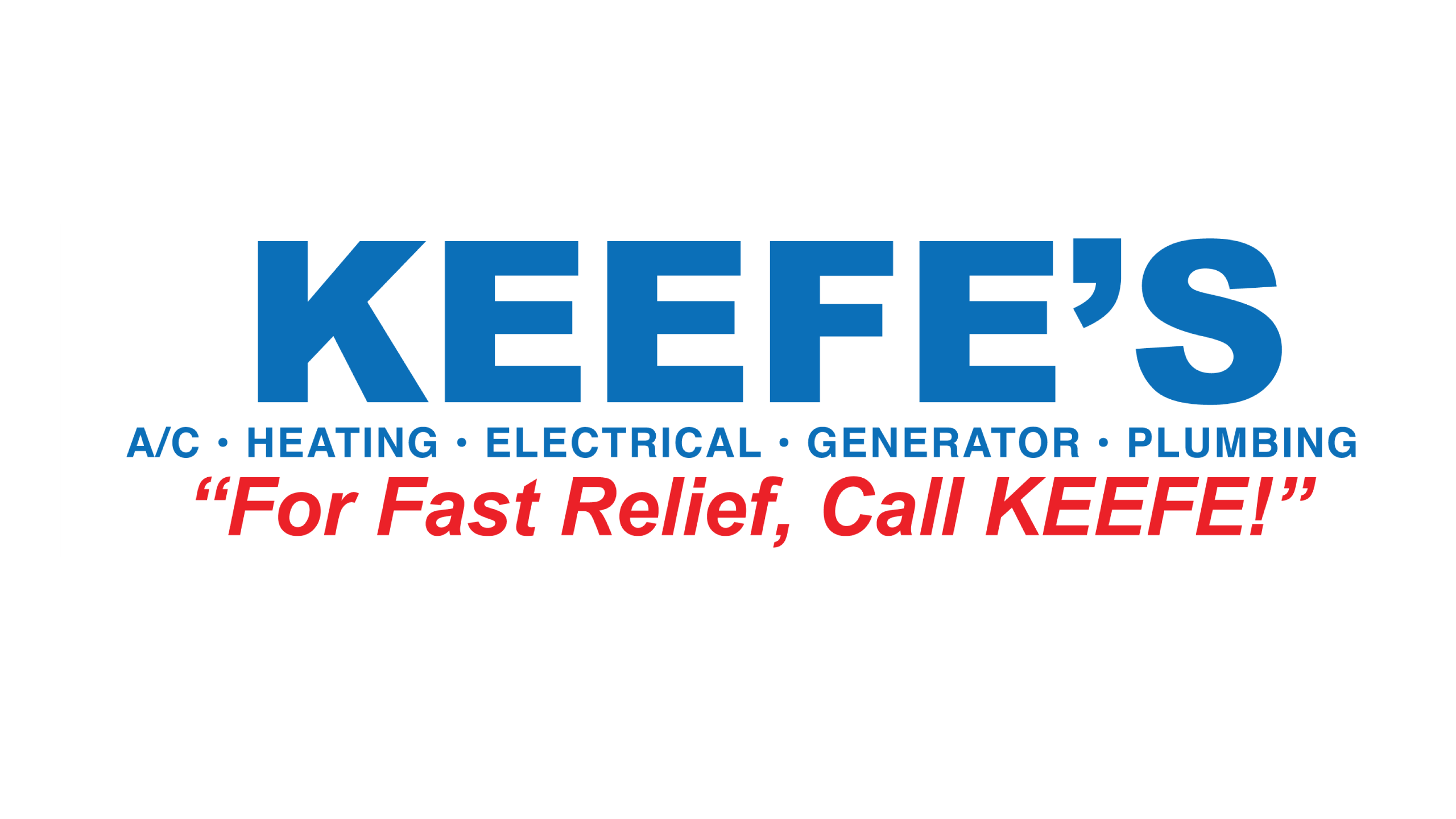 Keefe's A/C - Heating - Electrical - Generator - Plumbing Logo