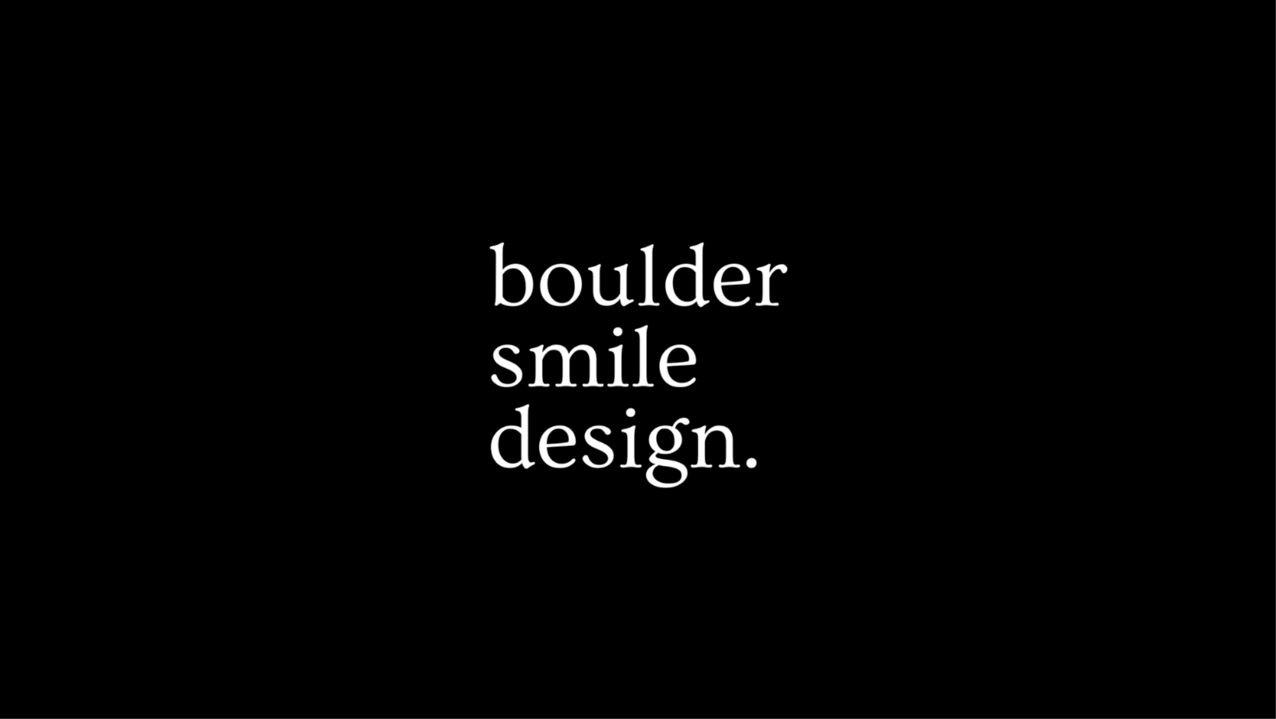 Boulder Smile Design Logo