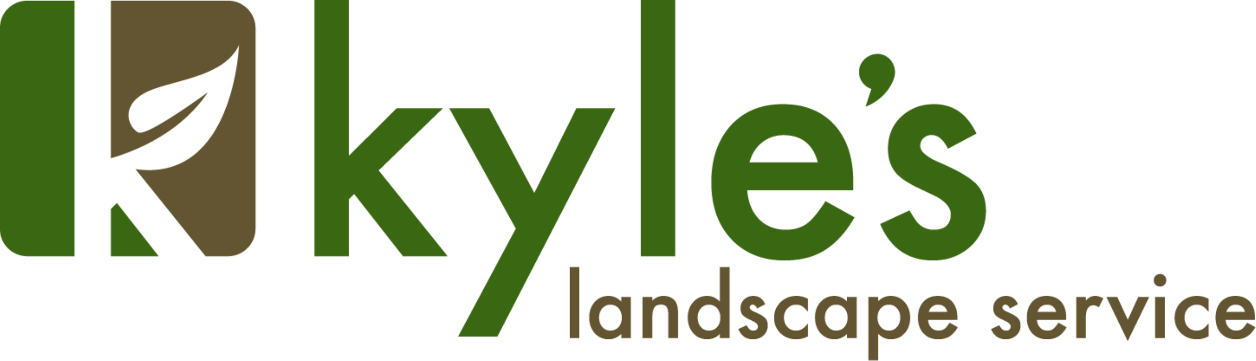Kyle's Landscape Service Logo