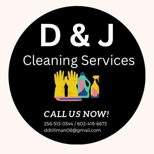 D&J Cleaning Service Logo