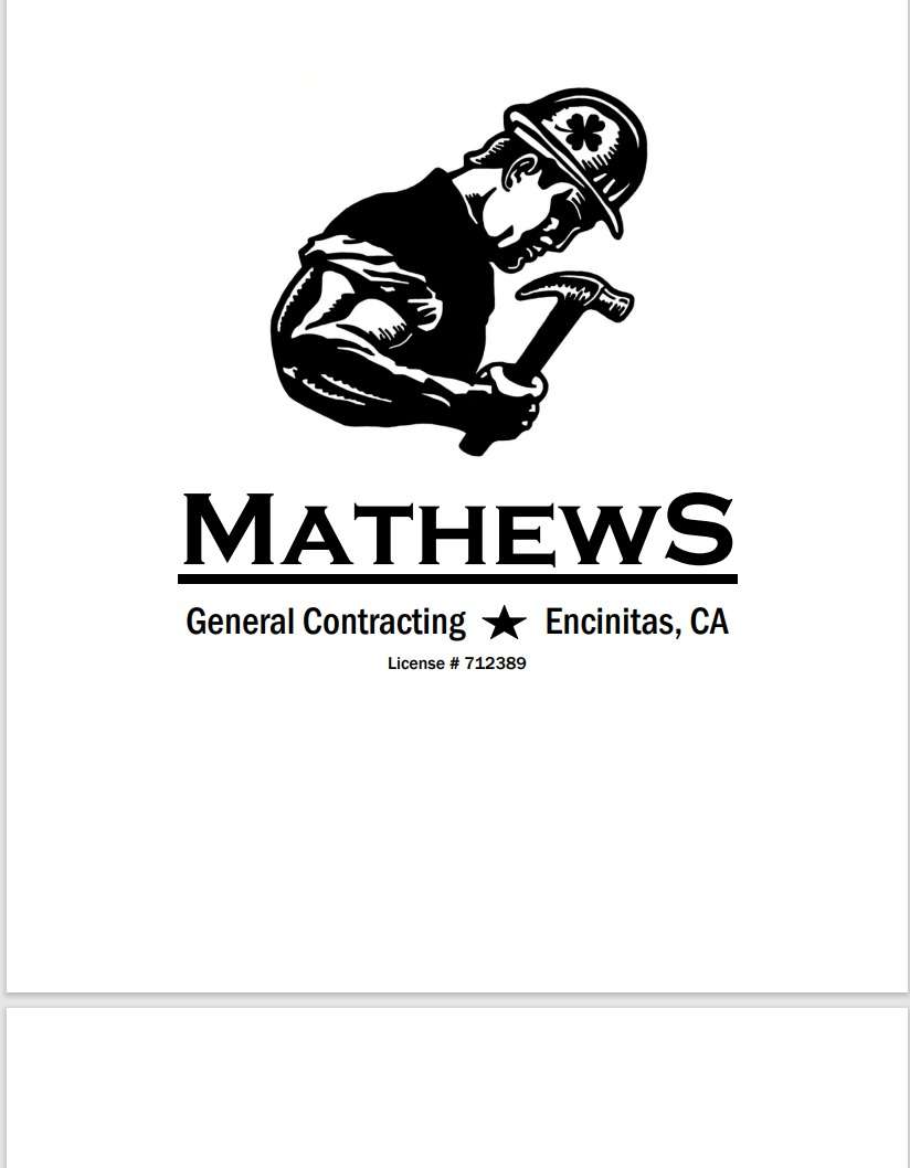 Mathews General Contracting Logo