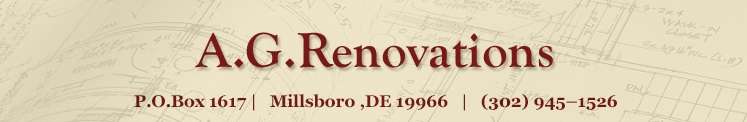 A. G. Renovations, Inc. Logo