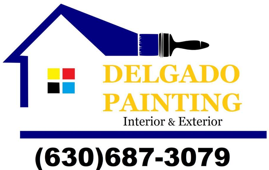 Delgado Painting Logo