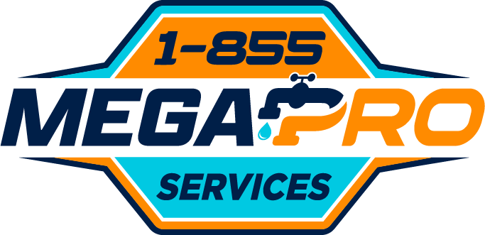 1-855-MegaPro Services Logo