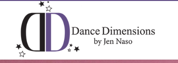 Dance Dimensions Dance & Fitness By Jen Naso Logo