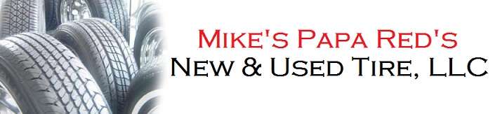 Mike's Papa Red's New & Used Tire LLC Logo