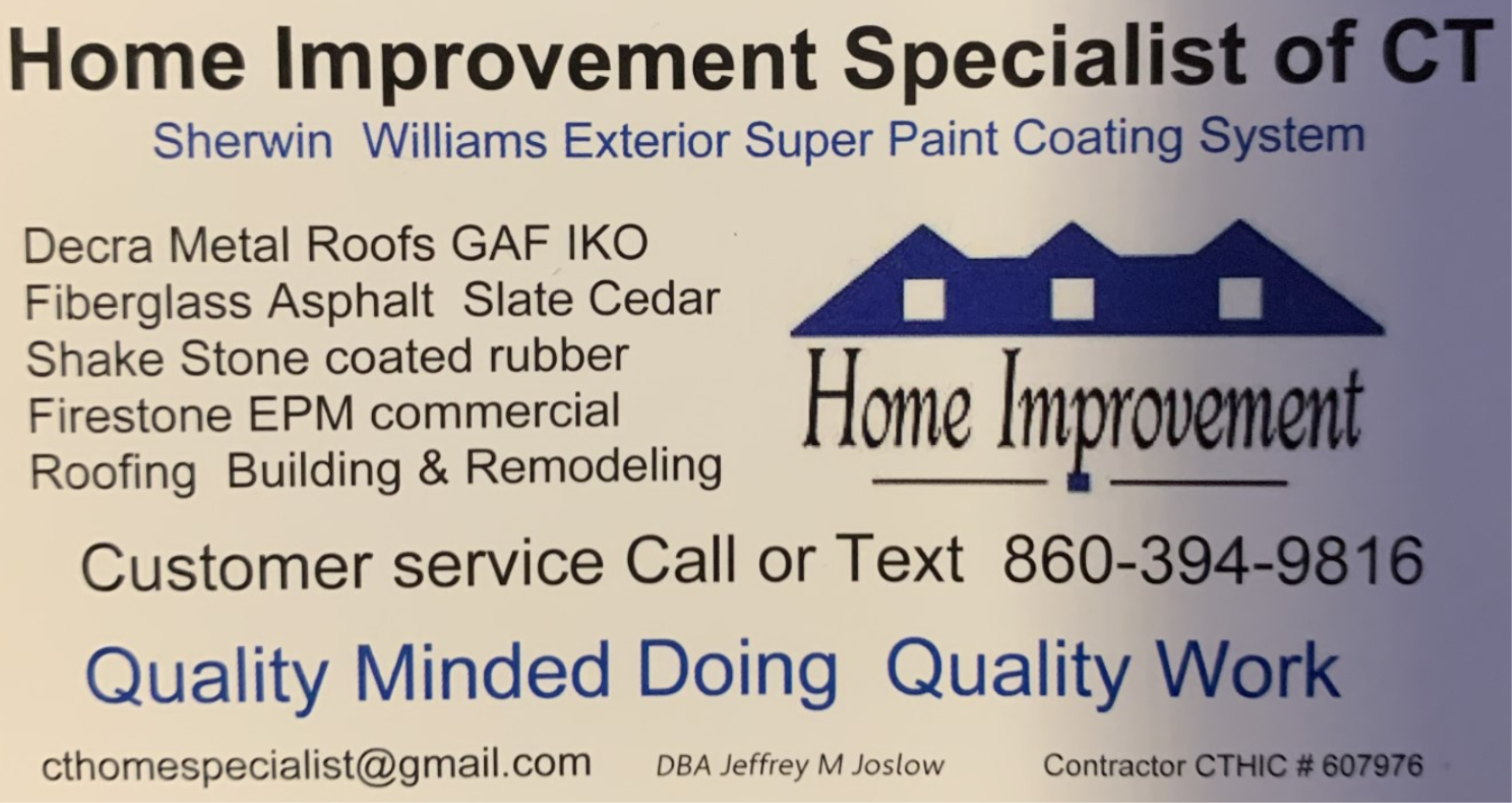 CT Home Specialist Logo