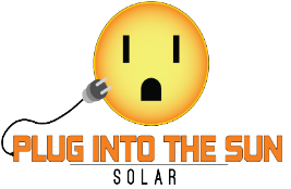 Plug into the Sun Solar Logo