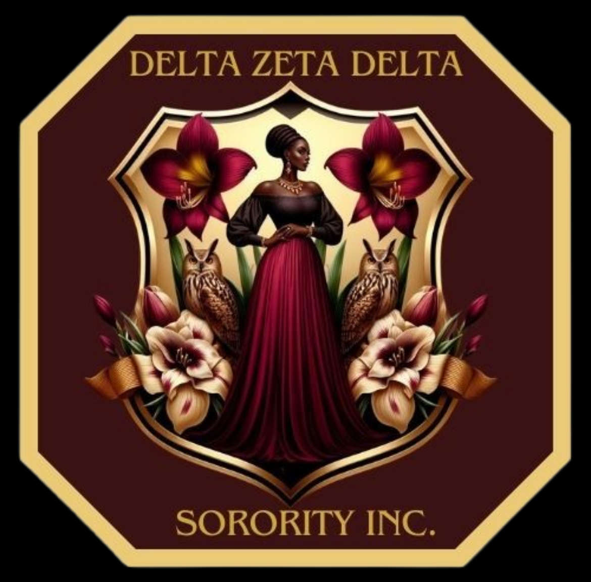 Delta Zeta Delta Sorority, Inc. Logo
