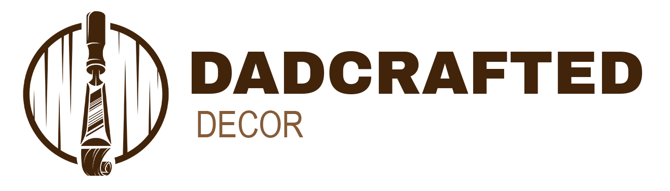 Dadcrafted Decor  Logo