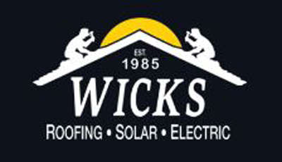 Wicks Roofing & Solar Logo