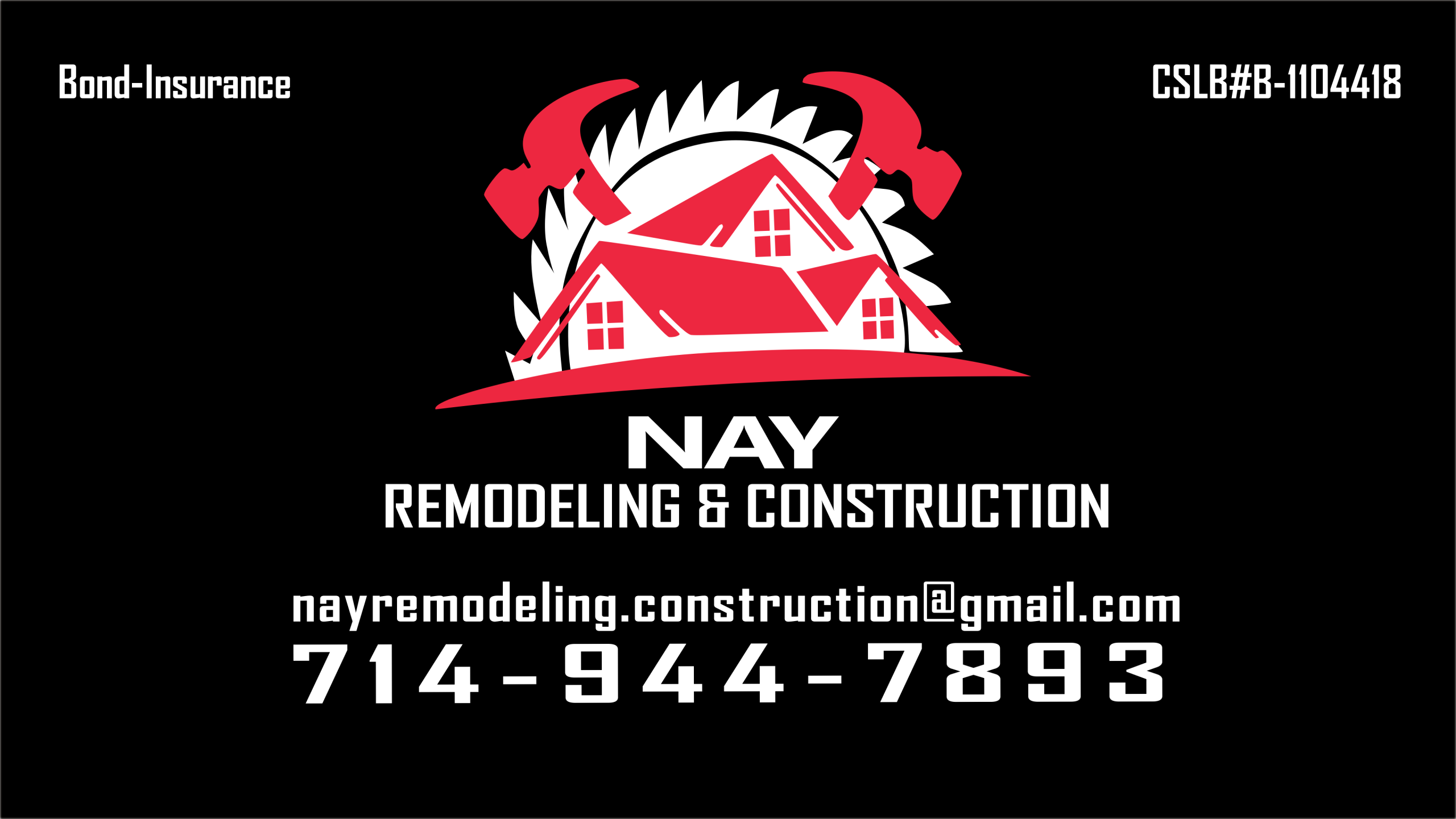 Nay Remodeling & Construction  Logo