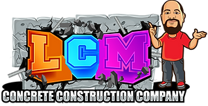 LCM Concrete Construction Company Logo