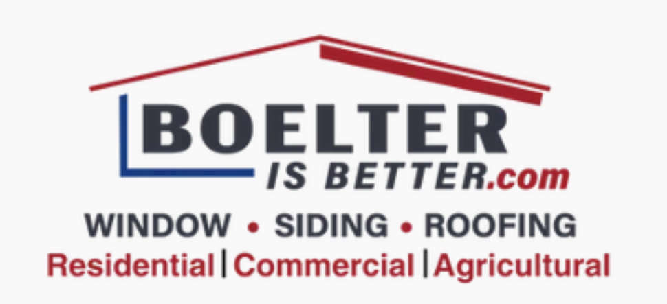 Boelter Windows, Siding and Roofing Logo