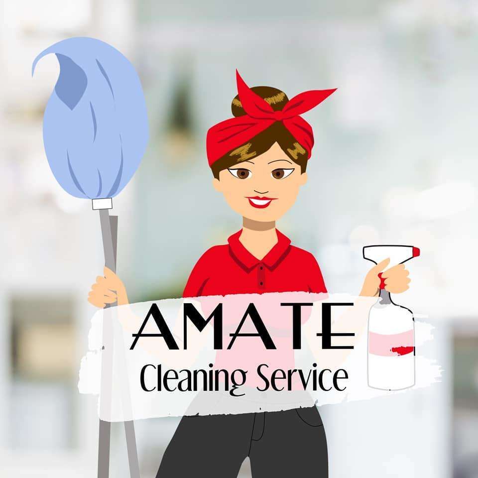 Amate Cleaning Service Logo